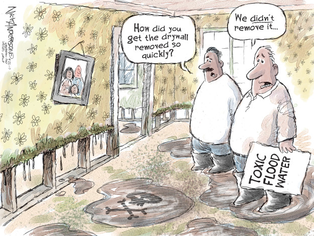 The Ground Water Contamination Editorial Cartoons | The Editorial Cartoons