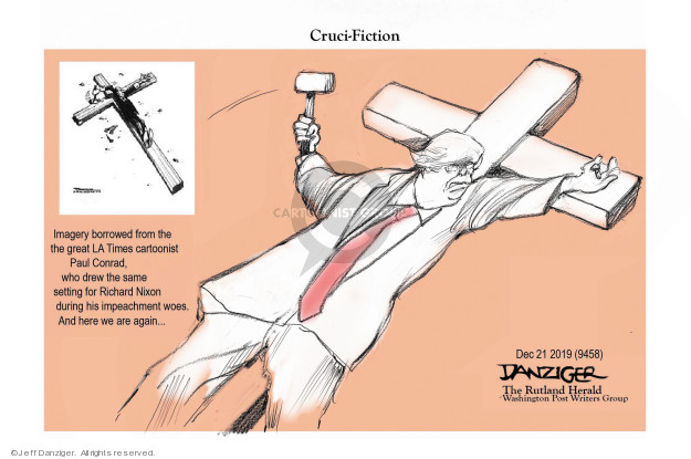 The Crucifixion Comics And Cartoons The Cartoonist Group