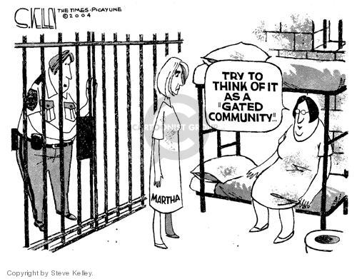 The Gated Community Editorial Cartoons | The Editorial Cartoons