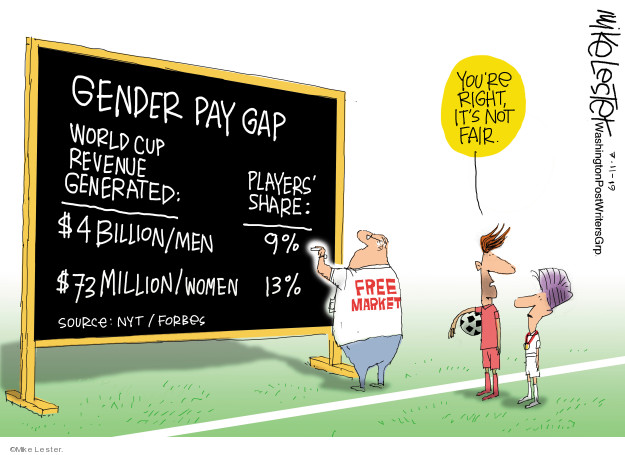 The Gender Equality Comics And Cartoons The Cartoonist Group 