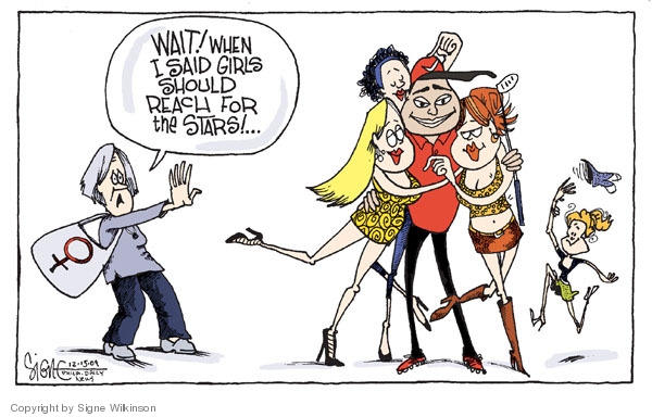 Signe Wilkinsons Editorial Cartoons Gender Equality Comics And Cartoons The Cartoonist Group 