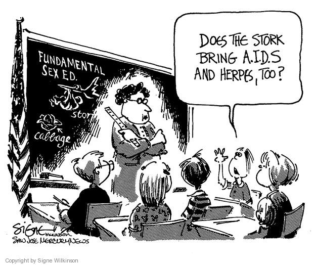 The Sex Education Editorial Cartoons The Editorial Cartoons 