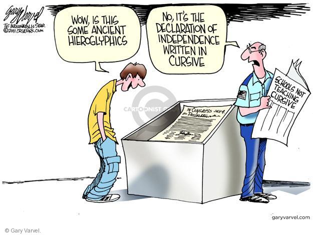 The Declaration Of Independence Editorial Cartoons | The Editorial Cartoons