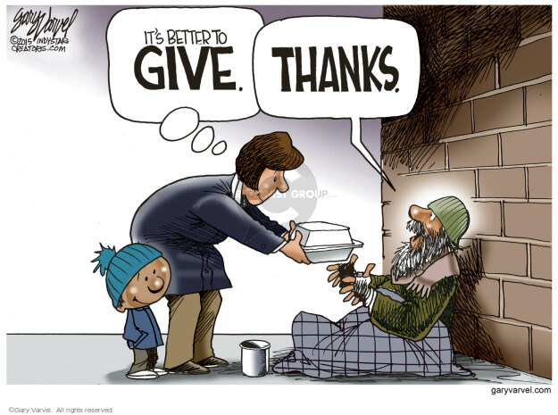 Gary Varvel’s Editorial Cartoons - Homeless Editorial Cartoons | The