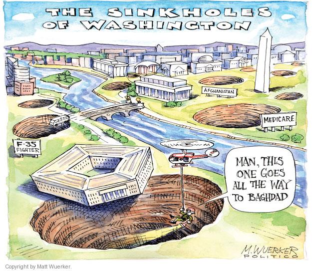 The Sinkhole Comics And Cartoons | The Cartoonist Group