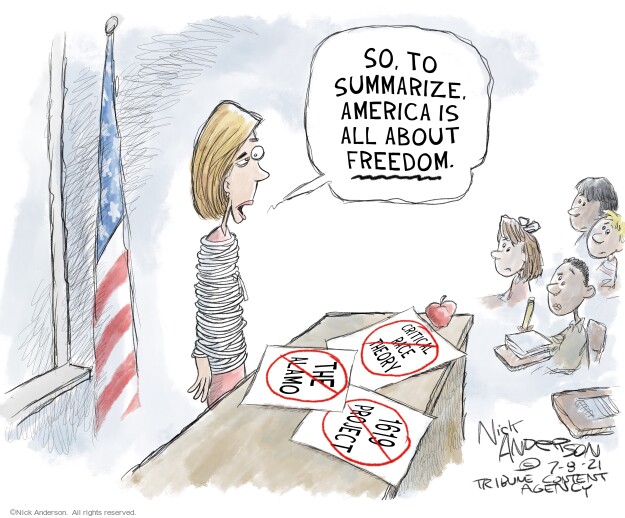 Nick Anderson S Editorial Cartoons Discrimination Comics And Cartoons The Cartoonist Group