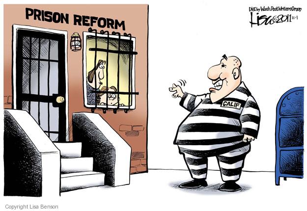 The Prison Reform Comics And Cartoons | The Cartoonist Group