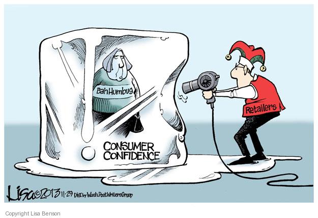 The Consumer Confidence Comics And Cartoons | The Cartoonist Group