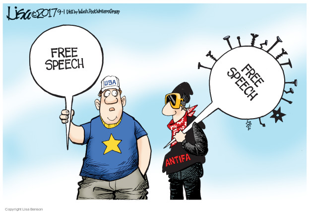 Cartoon Freedom Of Speech