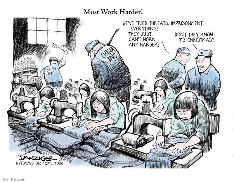 Child Labour Cartoon : Jeff Danziger S Editorial Cartoons Child Labor