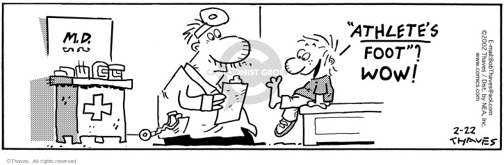 Cartoonist Bob Thaves Tom Thaves  Frank and Ernest 2002-02-22 