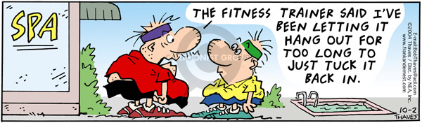 Cartoonist Bob Thaves Tom Thaves  Frank and Ernest 2004-10-02 