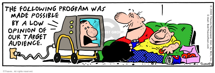 Cartoonist Bob Thaves Tom Thaves  Frank and Ernest 2000-05-30 