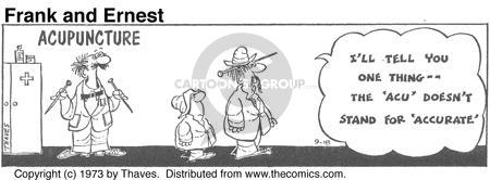 Cartoonist Bob Thaves Tom Thaves  Frank and Ernest 1973-09-18 