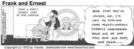 Cartoonist Bob Thaves Tom Thaves  Frank and Ernest 1973-11-15 