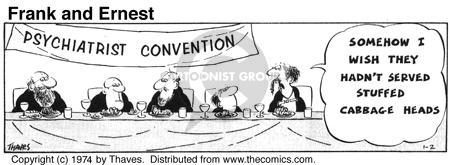 Cartoonist Bob Thaves Tom Thaves  Frank and Ernest 1974-01-02 