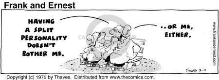 Cartoonist Bob Thaves Tom Thaves  Frank and Ernest 1975-03-11 
