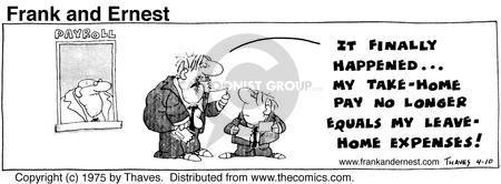 Cartoonist Bob Thaves Tom Thaves  Frank and Ernest 1975-04-10 