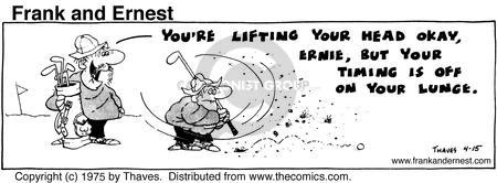 Cartoonist Bob Thaves Tom Thaves  Frank and Ernest 1975-04-15 