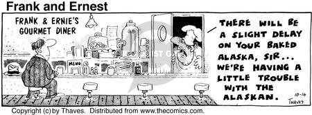 Cartoonist Bob Thaves Tom Thaves  Frank and Ernest 1975-10-16 
