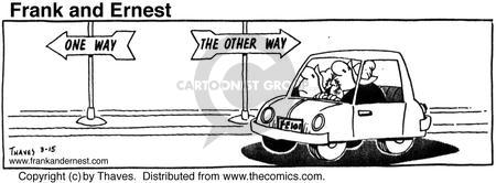 Cartoonist Bob Thaves Tom Thaves  Frank and Ernest 1976-03-15 