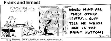 Cartoonist Bob Thaves Tom Thaves  Frank and Ernest 1976-07-16 
