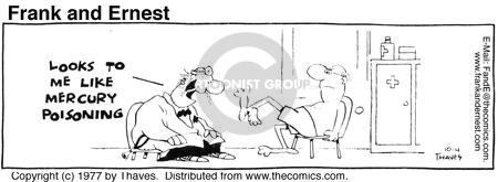 Cartoonist Bob Thaves Tom Thaves  Frank and Ernest 1977-10-04 