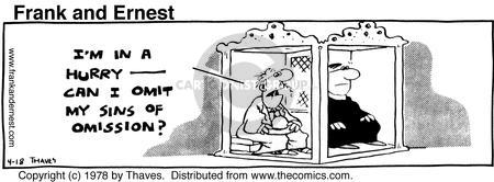 Cartoonist Bob Thaves Tom Thaves  Frank and Ernest 1978-04-18 