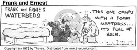 Cartoonist Bob Thaves Tom Thaves  Frank and Ernest 1978-07-13 