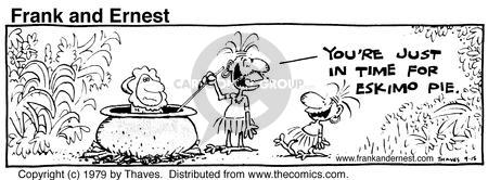 Cartoonist Bob Thaves Tom Thaves  Frank and Ernest 1979-09-15 