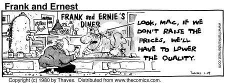 Cartoonist Bob Thaves Tom Thaves  Frank and Ernest 1980-01-19 