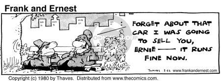 Cartoonist Bob Thaves Tom Thaves  Frank and Ernest 1980-03-22 