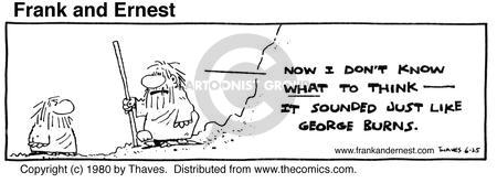 Cartoonist Bob Thaves Tom Thaves  Frank and Ernest 1980-06-25 