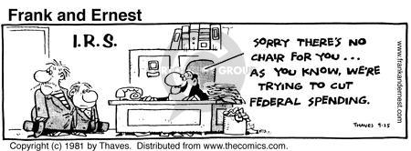 Cartoonist Bob Thaves Tom Thaves  Frank and Ernest 1981-09-25 