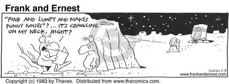 Cartoonist Bob Thaves Tom Thaves  Frank and Ernest 1983-03-09 