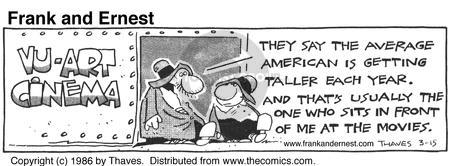 Cartoonist Bob Thaves Tom Thaves  Frank and Ernest 1986-03-15 