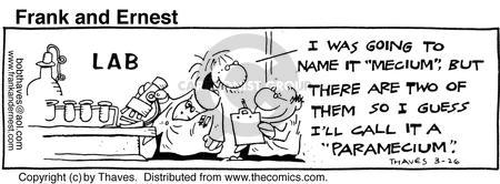 Cartoonist Bob Thaves Tom Thaves  Frank and Ernest 1986-03-26 