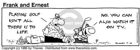 Cartoonist Bob Thaves Tom Thaves  Frank and Ernest 1986-07-14 