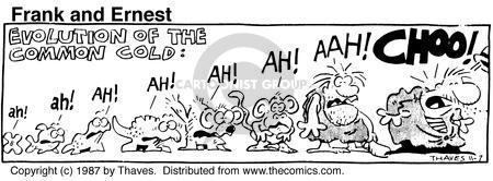Cartoonist Bob Thaves Tom Thaves  Frank and Ernest 1987-11-07 