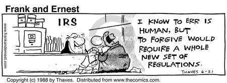 Cartoonist Bob Thaves Tom Thaves  Frank and Ernest 1988-06-21 