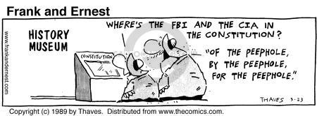 Cartoonist Bob Thaves Tom Thaves  Frank and Ernest 1989-03-23 