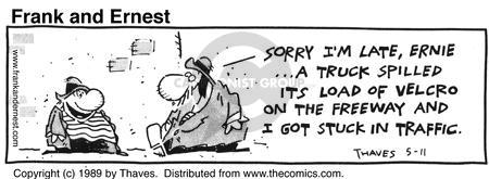 Cartoonist Bob Thaves Tom Thaves  Frank and Ernest 1989-05-11 