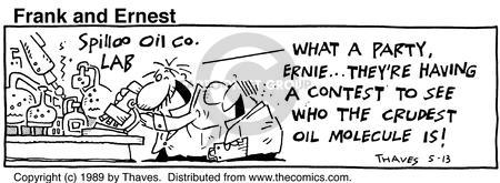 Cartoonist Bob Thaves Tom Thaves  Frank and Ernest 1989-05-13 