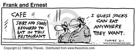 Cartoonist Bob Thaves Tom Thaves  Frank and Ernest 1989-06-01 