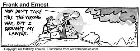 Cartoonist Bob Thaves Tom Thaves  Frank and Ernest 1989-09-19 