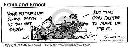 Cartoonist Bob Thaves Tom Thaves  Frank and Ernest 1989-09-26 