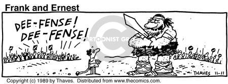 Cartoonist Bob Thaves Tom Thaves  Frank and Ernest 1989-11-11 
