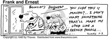 Cartoonist Bob Thaves Tom Thaves  Frank and Ernest 1990-07-03 