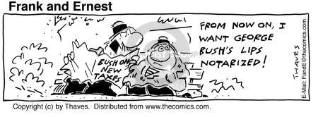 Cartoonist Bob Thaves Tom Thaves  Frank and Ernest 1990-08-01 