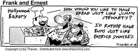 Cartoonist Bob Thaves Tom Thaves  Frank and Ernest 1990-10-08 